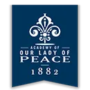 Academy of Our Lady of Peace High School logo