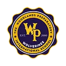 The Woodlands Preparatory School logo