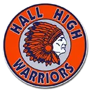 Hall High School logo