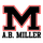A.B. Miller High School logo